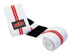 Competition Red Line Knee Wrap With Velcro